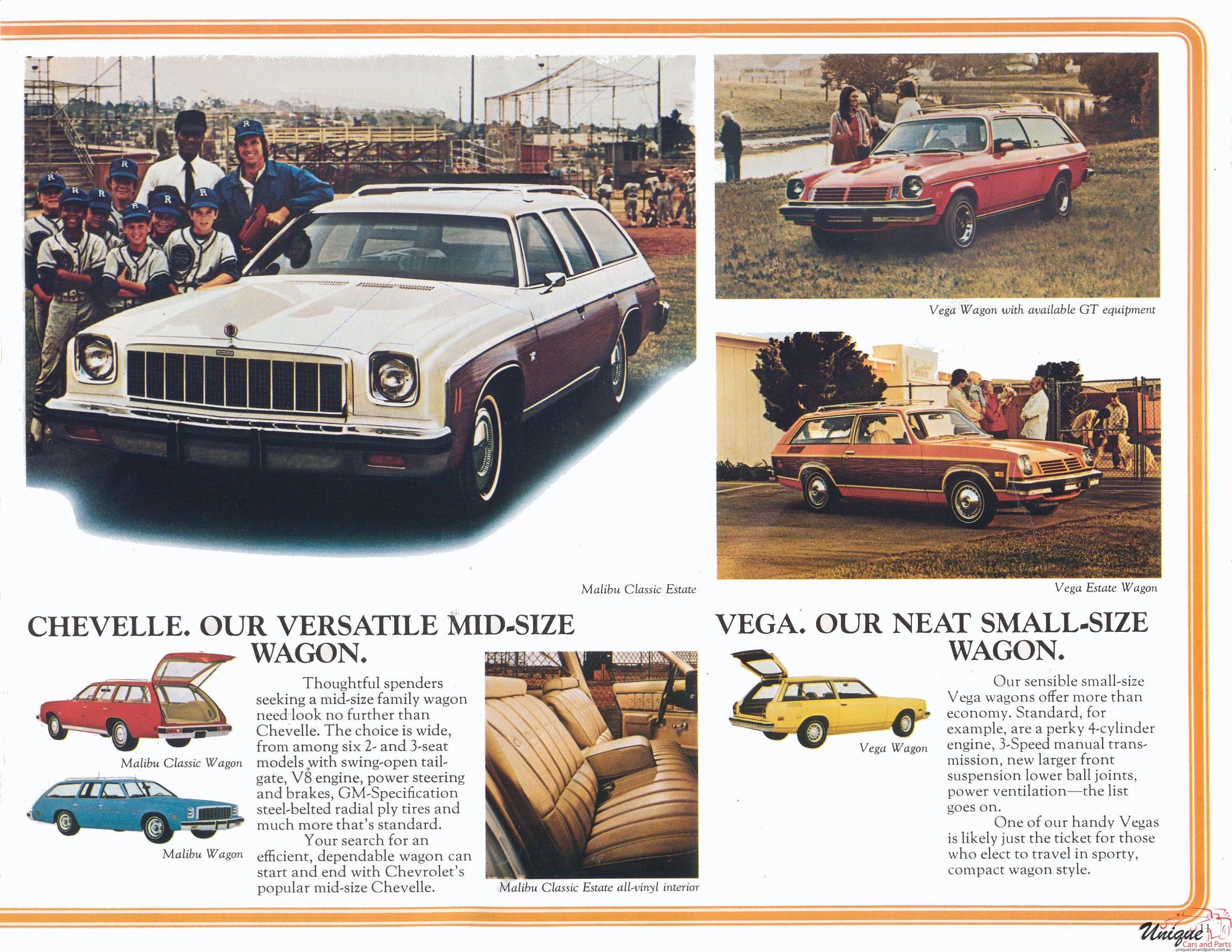 1975 Chevrolet Full-Line Brochure Page 1